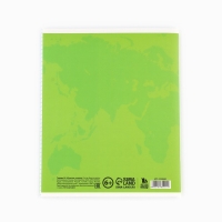 Предметная тетрадь А5, 48 л на скрепке &laquo;Яркий. География&raquo;  ТВИН лак, уф лак, конгрев