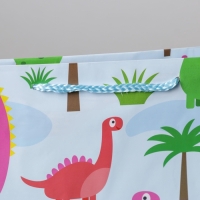 Пакет подарочный ламинированный, упаковка, &laquo;Поздравляю&raquo;, ML 21 х 25 х 8 см