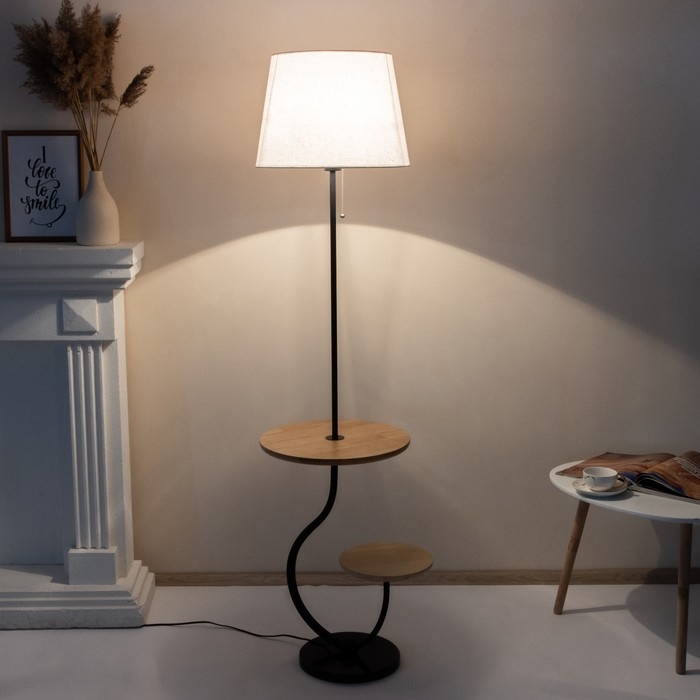 Торшер 19073/1 E27 40Вт черный 40х26х170 см