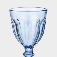 Бокал стеклянный для вина «Роман», 240 мл, цвет синий Бокал стеклянный для вина «Роман», 240 мл, цвет синий