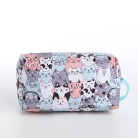 Косметичка на молнии, цвет серый Косметичка на молнии, цвет серый