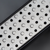 Пилка для ног, лазерная/наждачная, двусторонняя, 18 см, цвет чёрный Пилка для ног, лазерная/наждачная, двусторонняя, 18 см, цвет чёрный