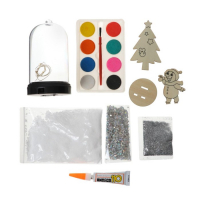 Набор для творчества &laquo;Новогодний ночник&raquo;, снеговик