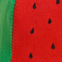 Набор для бани  3 предмета "Арбуз" коврик, рукавица, шапка