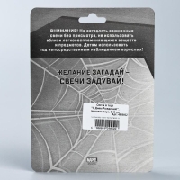 Свеча в торт "С Днем Рождения!", Человек-паук, 8&times;8 см