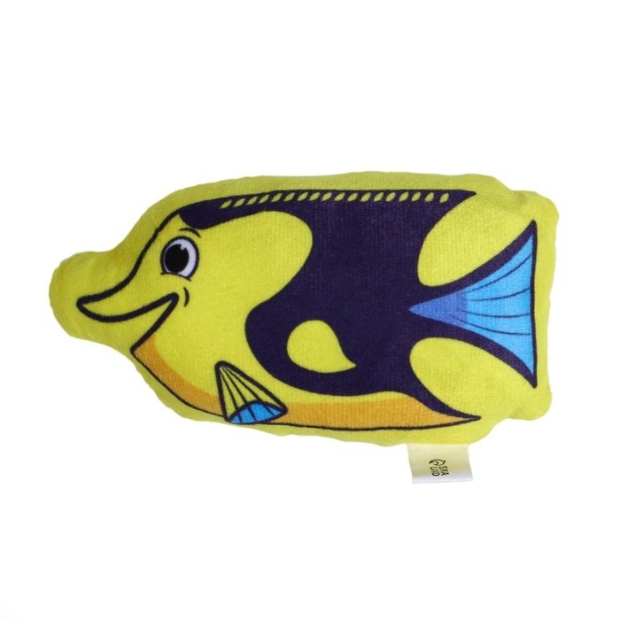 Игрушка для кошек с мятой &laquo;&lrm;Рыба-бабочка&raquo;&lrm;, 14,1 х 8 см