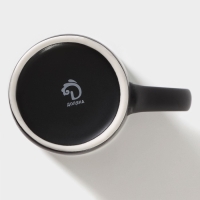 Кружка фарфоровая Доляна «Мандала», 380 мл, белый узор Кружка фарфоровая Доляна «Мандала», 380 мл, белый узор