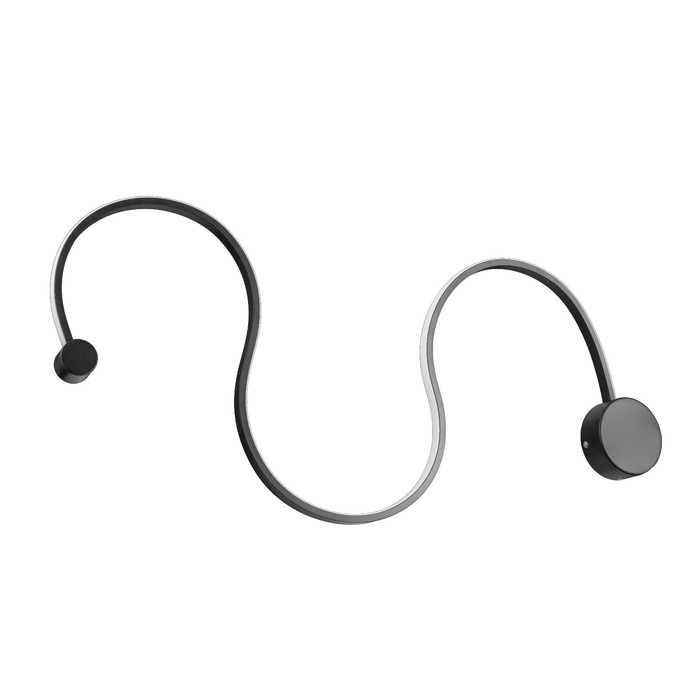 Бра Бра "Изгиб" LED 28Вт 4000К черный