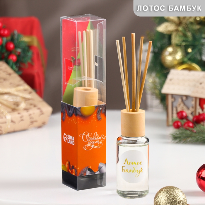 Диффузор ароматический Диффузор ароматический "Модерн", 50 мл, лотос и бамбук, "Богатство Аромата"