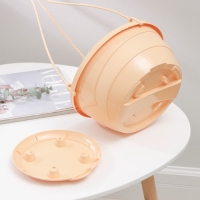 Кашпо для цветов подвесное с прикорневым поливом &laquo;Мальва&raquo; 4,7 л, цвет кремовый