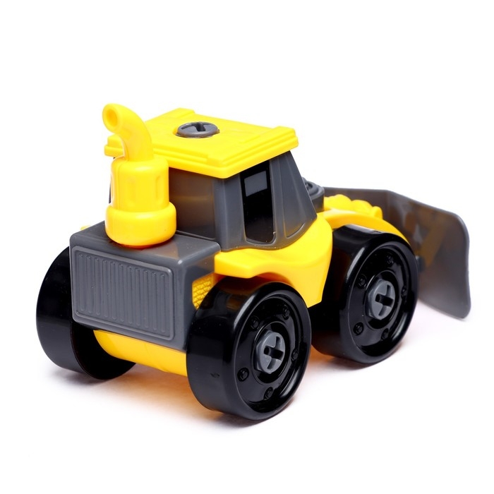 Конструктор винтовой &laquo;Трактор&raquo;, с отверткой, 22 детали, МИКС