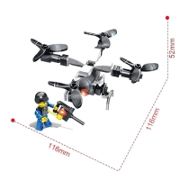 Конструктор Спецназ &laquo;Коптер&raquo;, 66 деталей