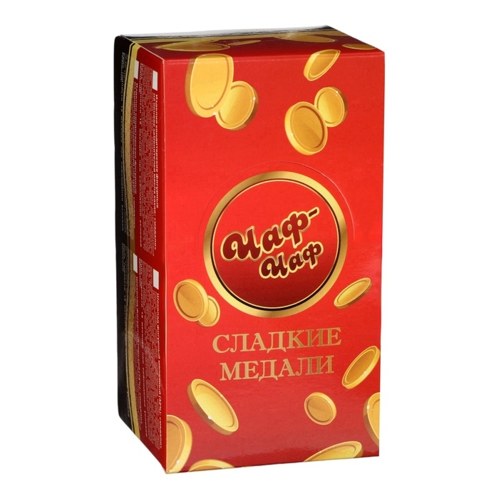 Новый год. Шоколадная медаль "Новый год 2025", 25 г