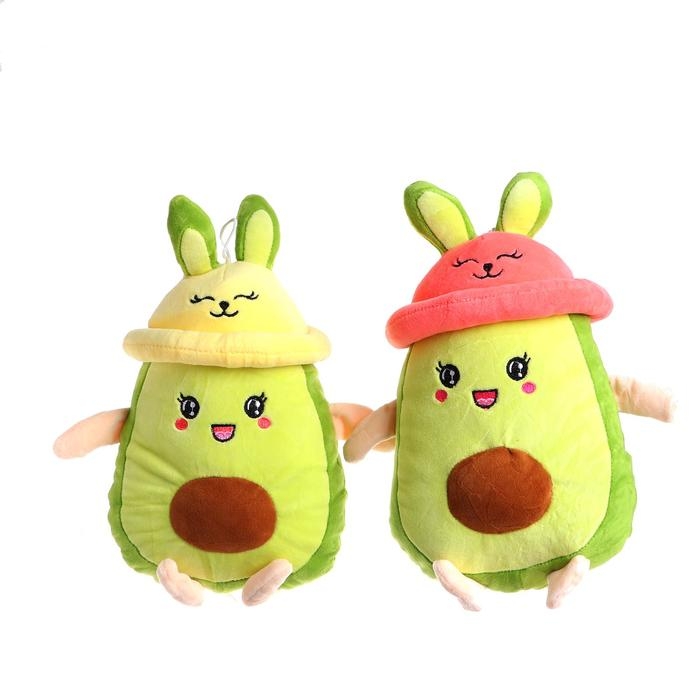 Мягкая игрушка &laquo;Авокадо&raquo;, в панамке, с ушами