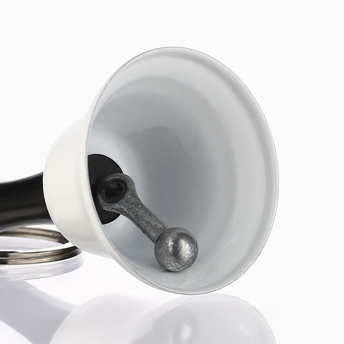 Колокольчик металлический, звонок Колокольчик металлический, звонок "Белла", с брелоком, 6 х 4 см