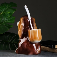 Подставка под ёрш "Собака", с ёршиком Подставка под ёрш "Собака", с ёршиком