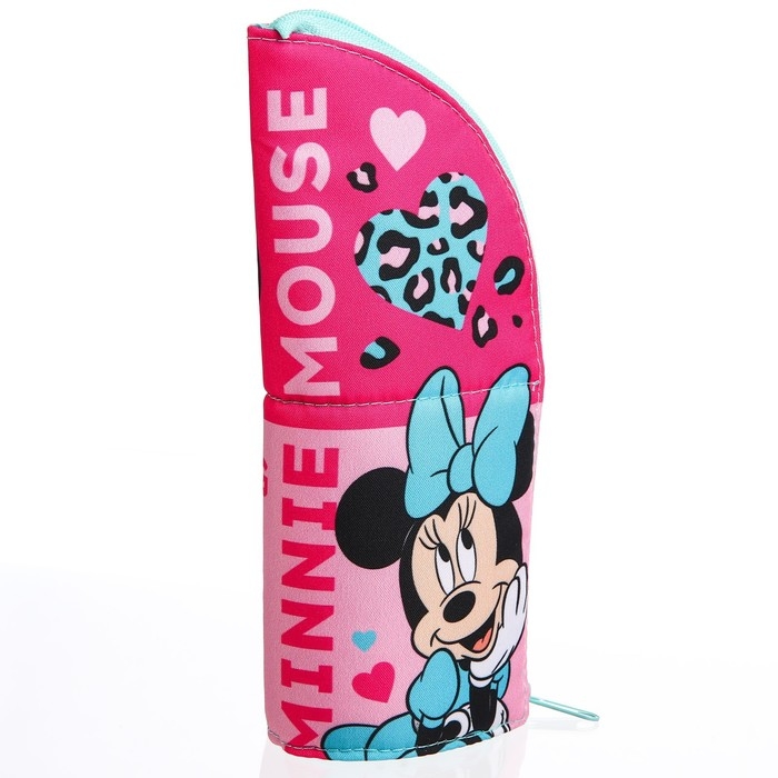 Пенал-тубус подставка, 85х210 мм, мягкий, Минни Маус Пенал-тубус подставка, 85х210 мм, мягкий, Минни Маус