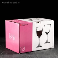 Набор стеклянных бокалов для вина &laquo;Далида&raquo;, 300 мл, 6 шт