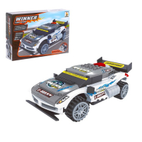 Конструктор на радиоуправлении «Гонка», 210 деталей Конструктор на радиоуправлении «Гонка», 210 деталей