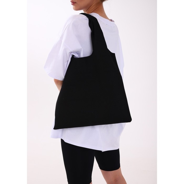 Шопер мешок, 40×35см, черная Шопер мешок, 40×35см, черная