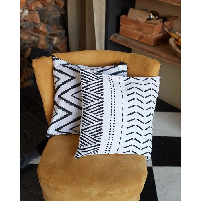 Наволочка декоративная Наволочка декоративная "Этель" Марокко (вид 2), 40 х 40 см, 100% хлопок