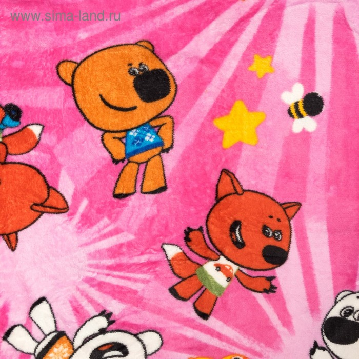 Плед Павлинка «МимиМишки», размер 150х100 см, цвет розовый, аэрософт Плед Павлинка «МимиМишки», размер 150х100 см, цвет розовый, аэрософт