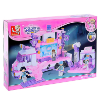 Конструктор &laquo;Розовая мечта: съёмочная площадка&raquo;, 369 деталей