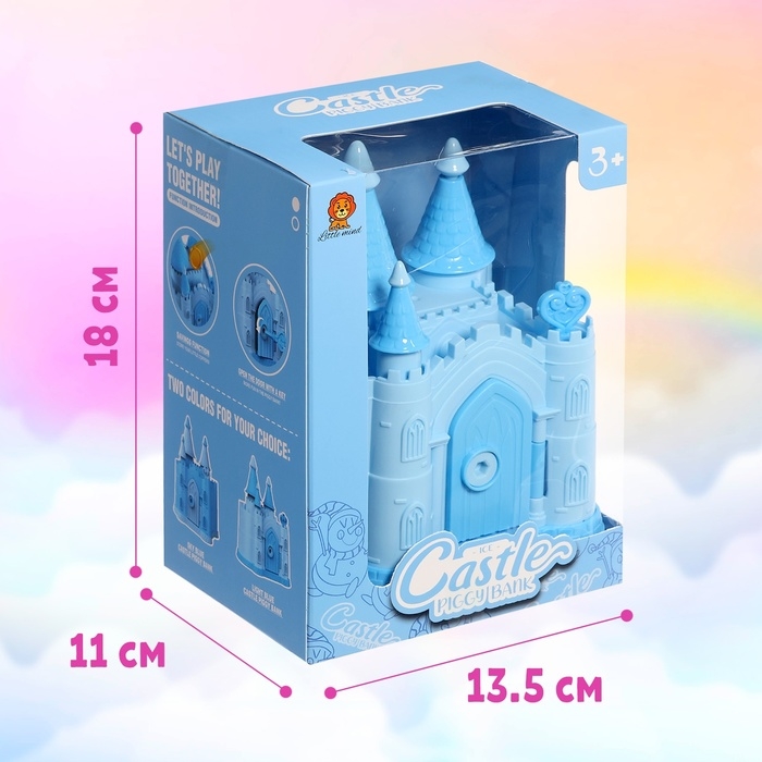 Замок-копилка &laquo;Ледяное царство&raquo;, цвет МИКС