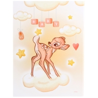 Папка для свидетельства о рождении, 1 файл 21х30 см, Бэмби Папка для свидетельства о рождении, 1 файл 21х30 см, Бэмби