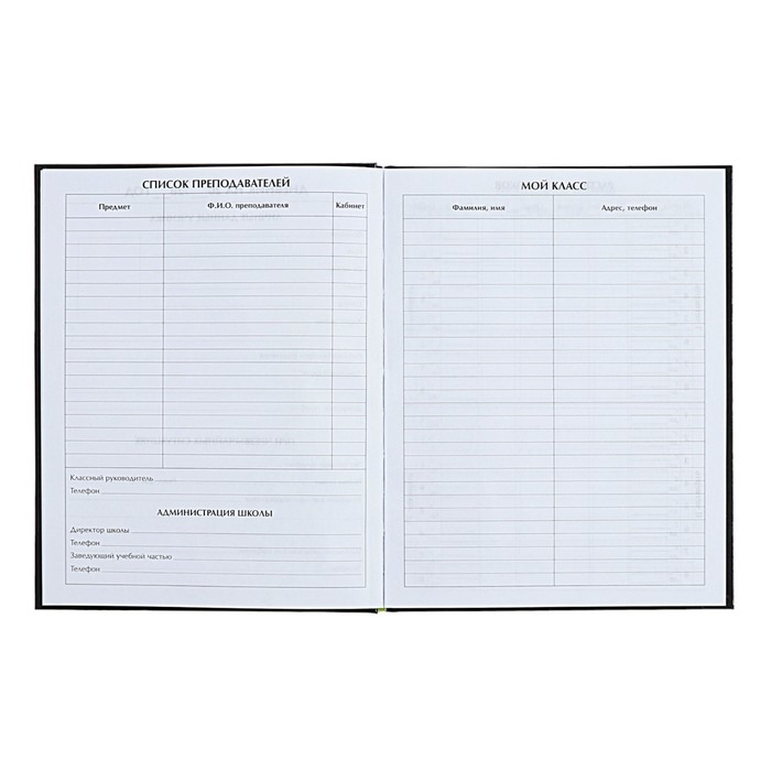 Дневник универсальный для 1-11 классов "Аниме. Музыка", твёрдая обложка, голография, 40 листов