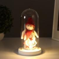 Ночник &laquo;Ангел&raquo;  LED 3хААА красный 11х11х22,5см