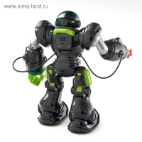 Робот радиоуправляемый «Патрульный», световые эффекты, русское озвучивание, цвет чёрный Робот радиоуправляемый «Патрульный», световые эффекты, русское озвучивание, цвет чёрный