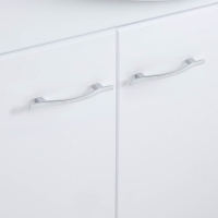 Комплект мебели для ванной: Тумба "Элеганс 100/3" + раковина" Эльбрус",  97 х 33 х 82 см