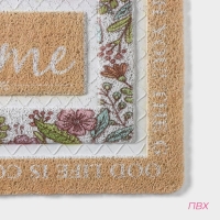 Коврик придверный Доляна, 40×60 см, ПВХ Коврик придверный Доляна, 40×60 см, ПВХ