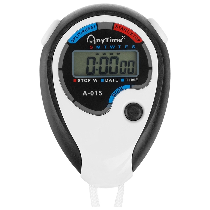 Секундомер, 1 отсечка, цвета МИКС Секундомер, 1 отсечка, цвета МИКС