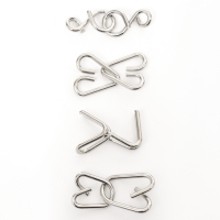 Головоломка металлическая &laquo;Деньги мира&raquo;, набор 8 шт.