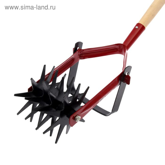 Культиватор ротационный, 155 &times; 18 см, деревянный черенок