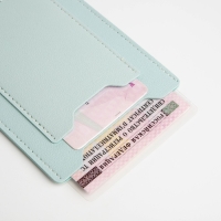 Обложка для автодокументов, цвет голубой