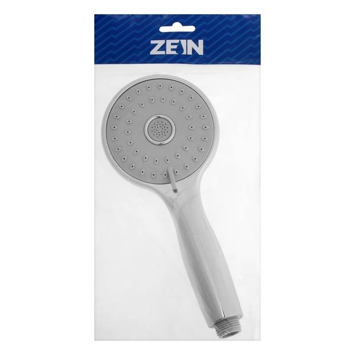 Душевая лейка ZEIN Z2601, 3 режима, пластик, хром Душевая лейка ZEIN Z2601, 3 режима, пластик, хром