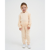 Костюм детский (толстовка, брюки) KAFTAN "Basic line" р.32 (110-116), молочный Костюм детский (толстовка, брюки) KAFTAN "Basic line" р.32 (110-116), молочный