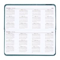 Еженедельник датир 2025г 170х88мм тв обл/пор иск кож 64л ESCALADA,бл тис,бл 70, синий Еженедельник датир 2025г 170х88мм тв обл/пор иск кож 64л ESCALADA,бл тис,бл 70, синий