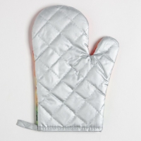 Варежка-прихватка Доляна &laquo;Фрукты&raquo;, 26х16 см, 100% п/э