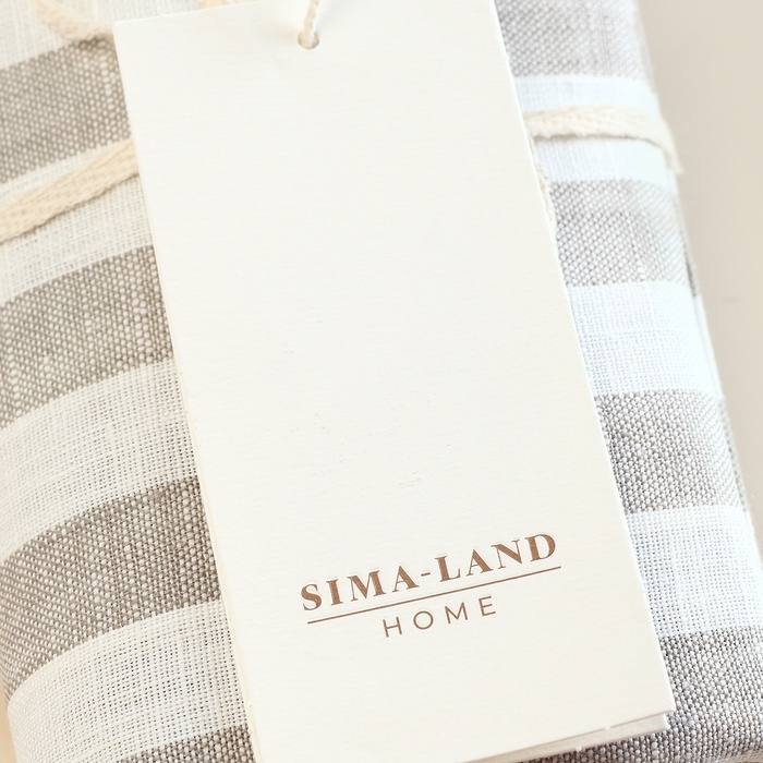 Дорожка SL HOME Дорожка SL HOME "Strict line" 40х142+/-3см, лен 100%, 180 гр/м2