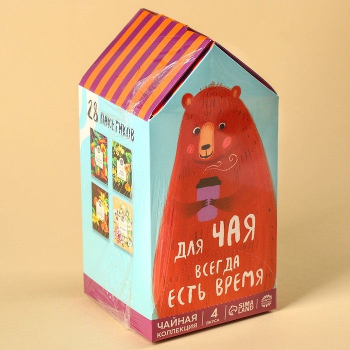 Чай в домике &laquo;8 марта&raquo;, 28 пакетиков