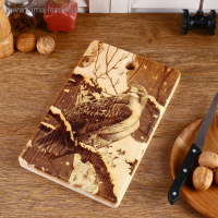 Доска из массива кедра &laquo;Сокол&raquo;, прямоугольная, 18 &times; 28 см