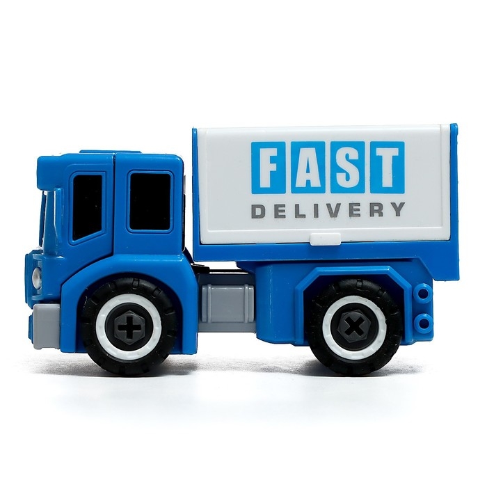 Конструктор винтовой &laquo;Грузовик&raquo;, 2 в 1 робот-машина