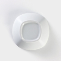 Салатник фарфоровый, 300 мл, d=13,1 см, квадратный, цвет белый Салатник фарфоровый, 300 мл, d=13,1 см, квадратный, цвет белый