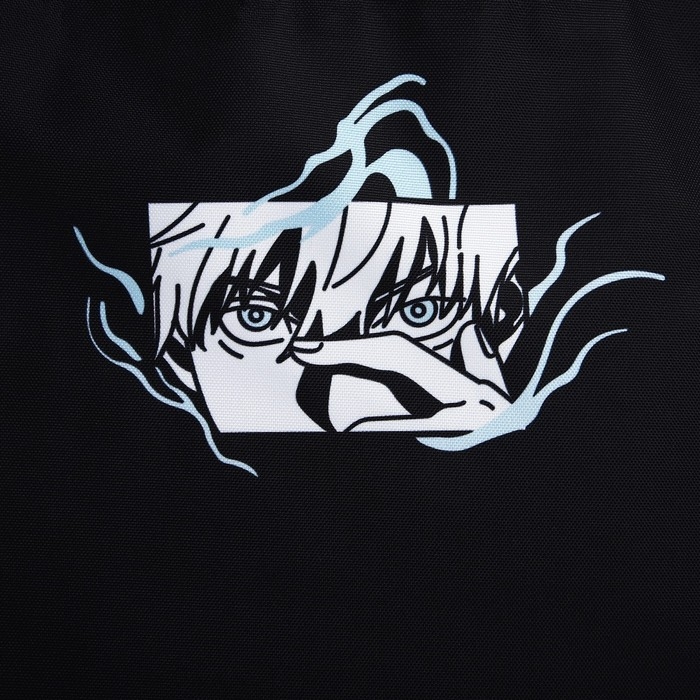 Шопер «Аниме» 35х0.5х40 см, отд без молнии, без подклада, чёрный Шопер «Аниме» 35х0.5х40 см, отд без молнии, без подклада, чёрный