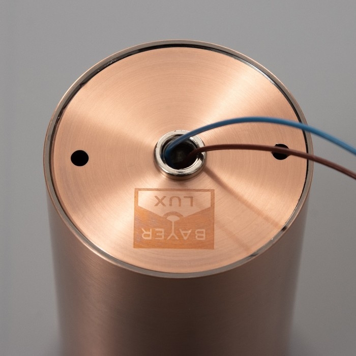 Светильник Светильник "Бинел" GU10 медный 6х6х11 см