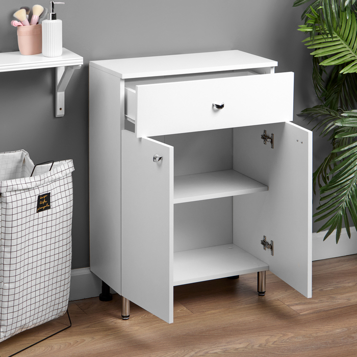 Комод для ванной комнаты "Вега 6001" белый, 60 х 30,3 х 85,4 см